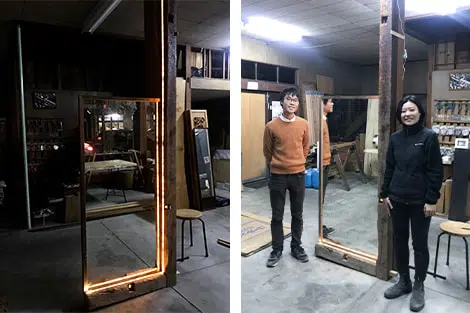 Picture of L Pillar in Shiga prefecture