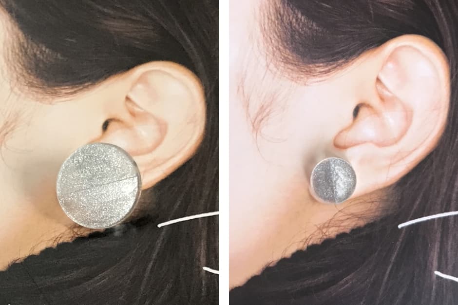 a picture of Galaxy earrings